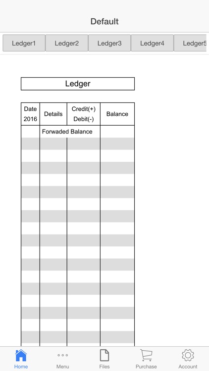 The Ledger