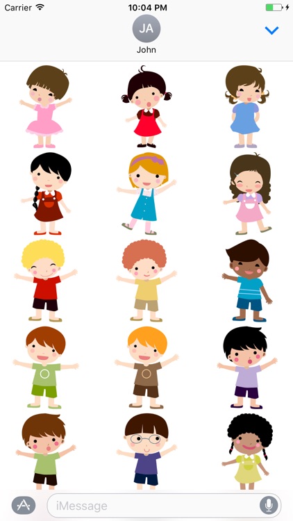 Cute Kids Sticker - DHS Pack 03