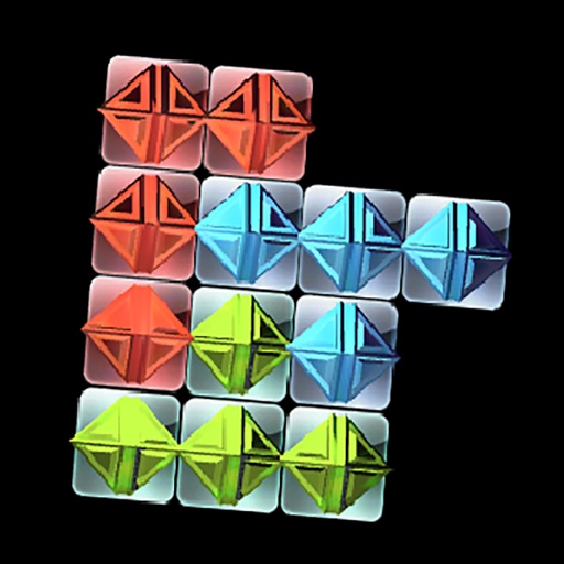 Rainbow Blocks For Tetris Icon