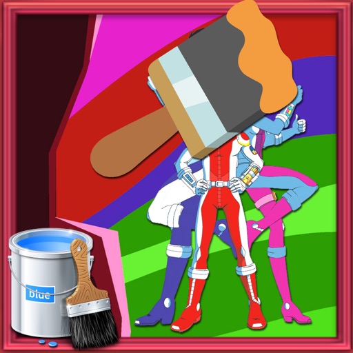 Coloring Pages Team Galaxy Version Icon