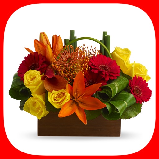 Flower Sticker! Tropical Bouquets Arrangements! icon