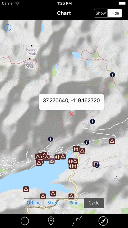 Sierra National Forest – GPS Offline Map Navigator screenshot-4