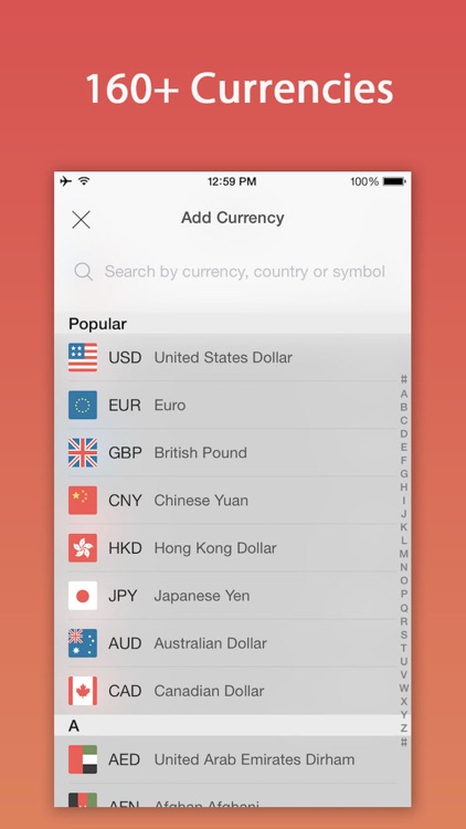 AnyRate Pro - Exchange Rates, Currency Converter screenshot-3