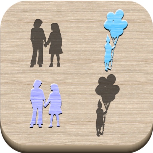 Puzzle for kids - People Icon