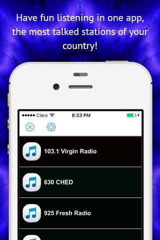 Canadian Radios : Canada Music, Sports screenshot 2