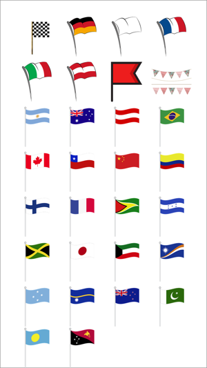國旗貼紙包！(圖1)-速報App
