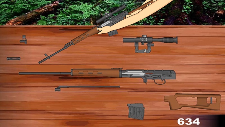 Guns Stripping & Assemble - Shooting Simulation