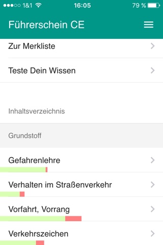 Führerschein CE screenshot 3