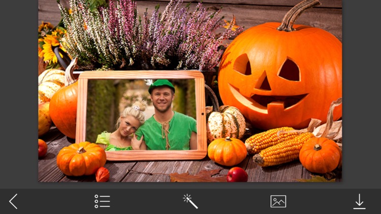Scary Photo Frame for Halloween