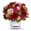 Bouquets of Multi-Colored Rose Flowers Stickers