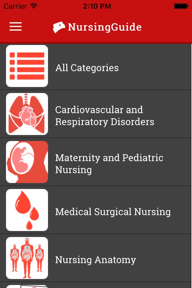 Nursing Guide App screenshot 2