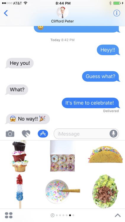 The Confetti Bar Stickers