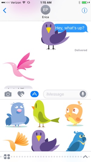 Bird stickers for iMessages(圖1)-速報App