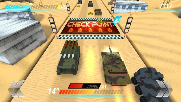 Iron Tank Simulator . Free World War Army Hero Force Game screenshot-3