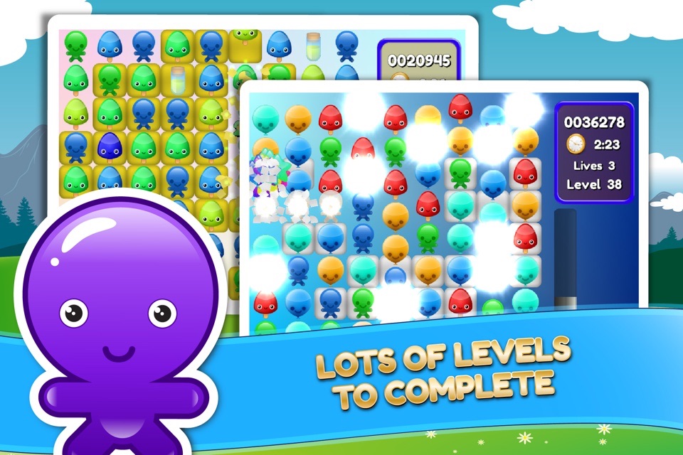 Gummy Match - Fun puzzle game screenshot 2