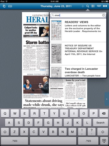 Lexington Herald-Leader eEdition screenshot 2