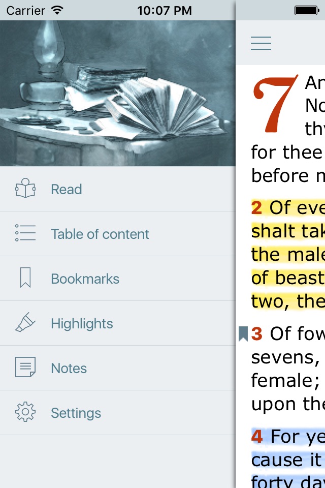 Holy Bible. Old Testament. The King James Version screenshot 3