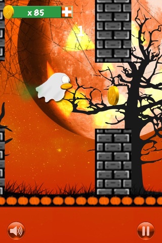 Flappy Sheets - Halloween Bird Special screenshot 2