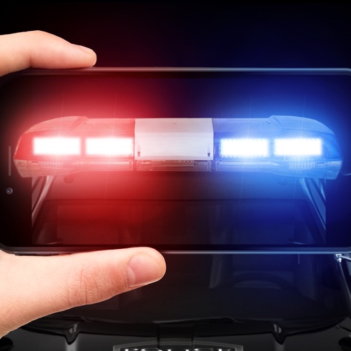 Police siren flasher sound iOS App