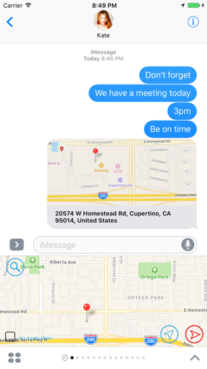 Maps Extension for iMessage(圖2)-速報App