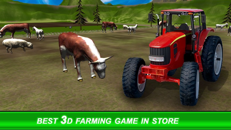 Big Farm Tractor Simulator 2016 Happy day screenshot-4