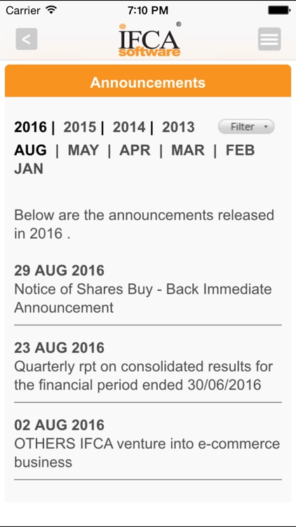 IFCA MSC Investor Relations screenshot-3