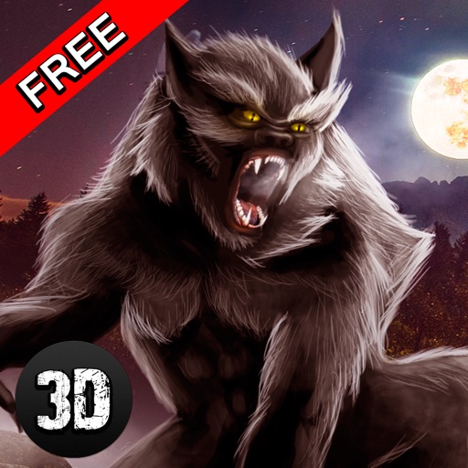Night Werewolf Survival Simulator 3D Icon