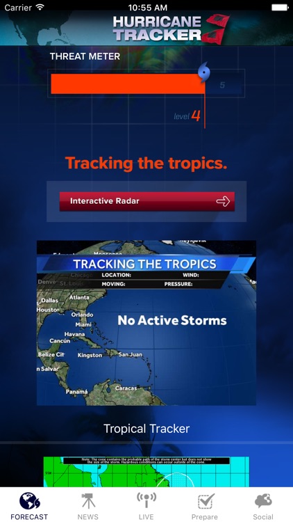 Hurricane Tracker - Tracking the Tropics