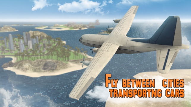 Cargo Plane Car Transporter Simulator Full(圖2)-速報App