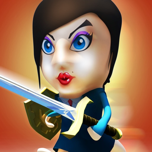 Alyssa The Warrior Teacher - blade fight iOS App