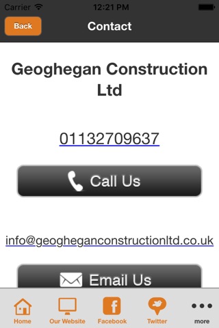 Geoghegan Construction Ltd screenshot 3