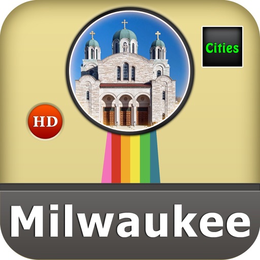 Milwaukee Offline Map City Guide icon