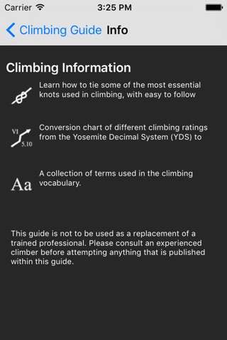 Climbing Guide screenshot 3