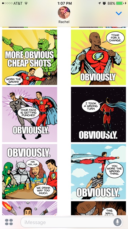 Captain Obvious Stickers screenshot-4