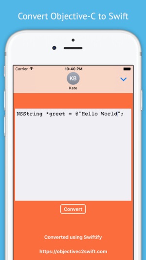 Swiftify for iMessages