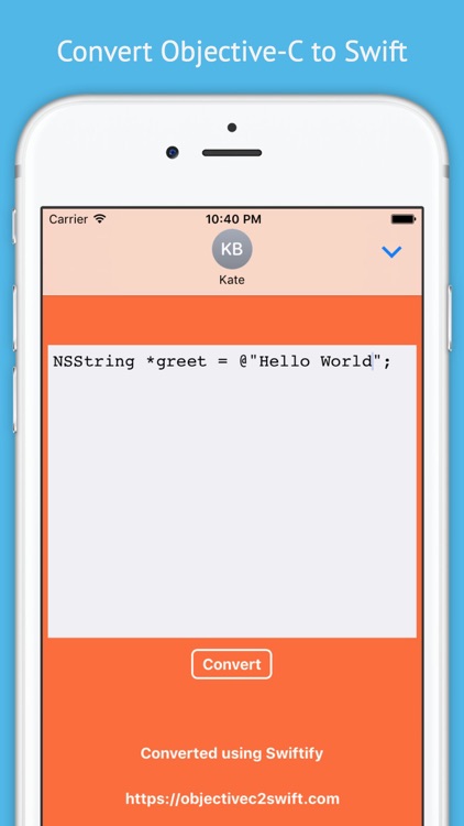 Swiftify for iMessages