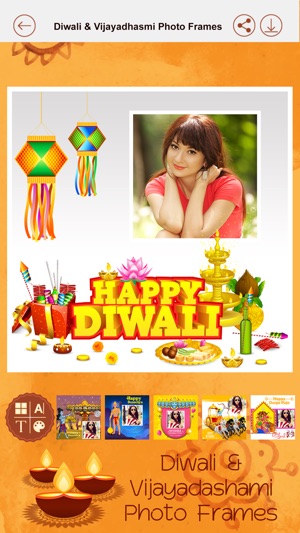 Diwali & Dussehra Frames-Make your own greetings(圖4)-速報App