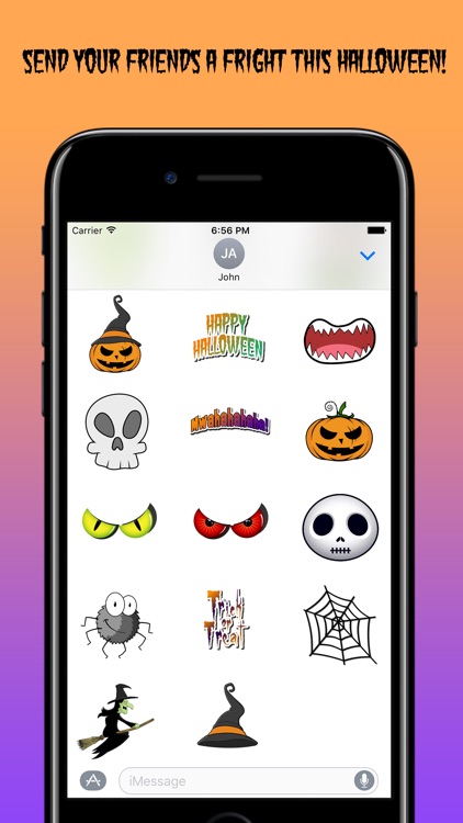 Say it with a Sticker: Halloween Edition