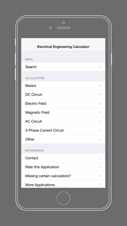 Electrical Engineering Calculator