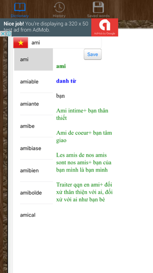 French Vietnamese Dictionary Offline Free(圖2)-速報App