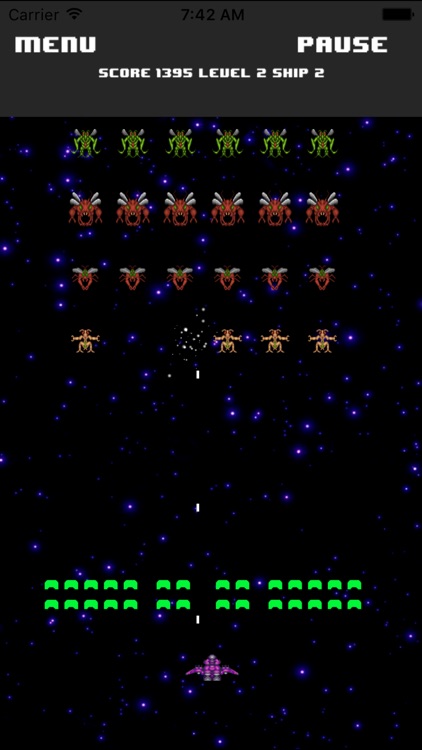 Planet Invaders - a fierce battle