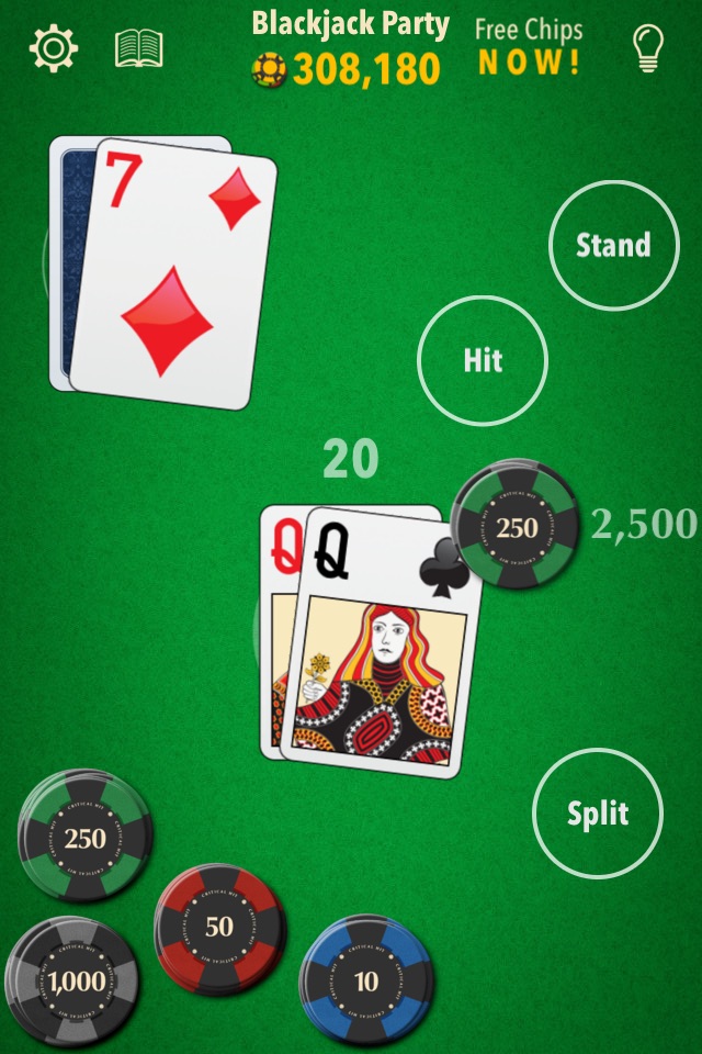 Blackjack Blast screenshot 2