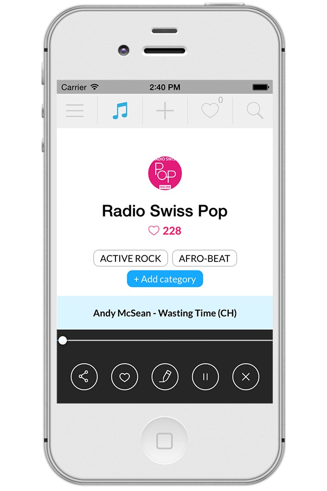 Radio Switzerland - Swiss radios screenshot 2