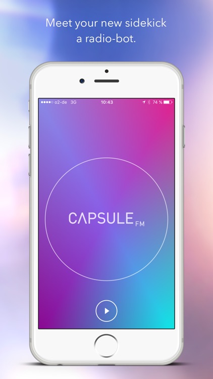 Capsule.fm - radio by robots screenshot-0