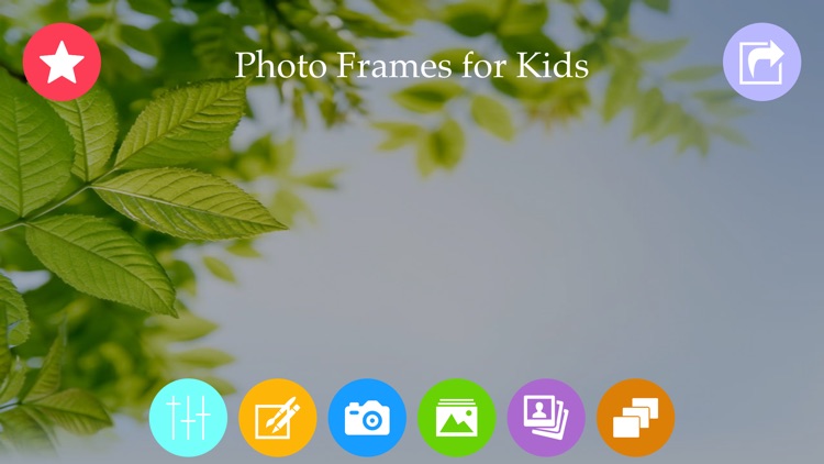 Photo Frames & Photo Editor For Kids