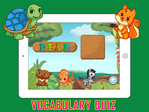 ABC Animals Shadow Puzzle - Vocabulary Quiz Games screenshot 4