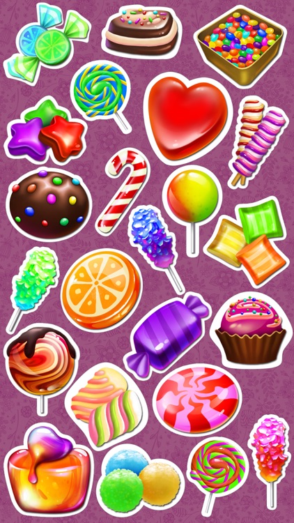 Sweet Candy Stickers