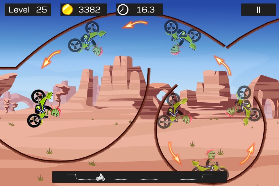 Top Bike-Best Motorcycle Stunt screenshot 3