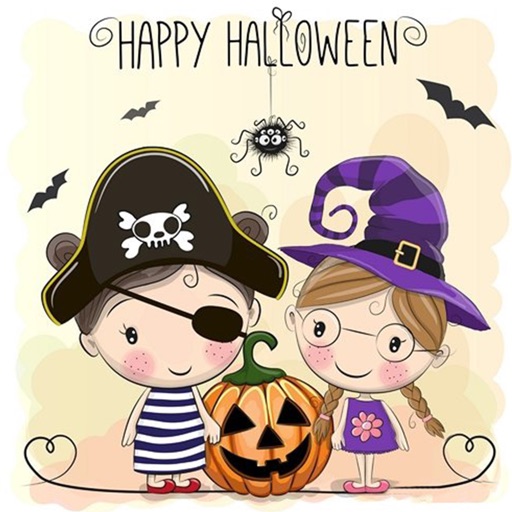 Halloween Cards & Invitations For Kids icon