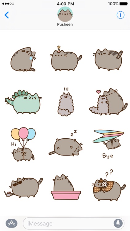 Pusheen Animated Stickers screenshot-3